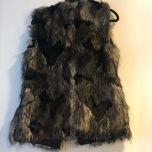 Via Spiga Faux Fur Vest